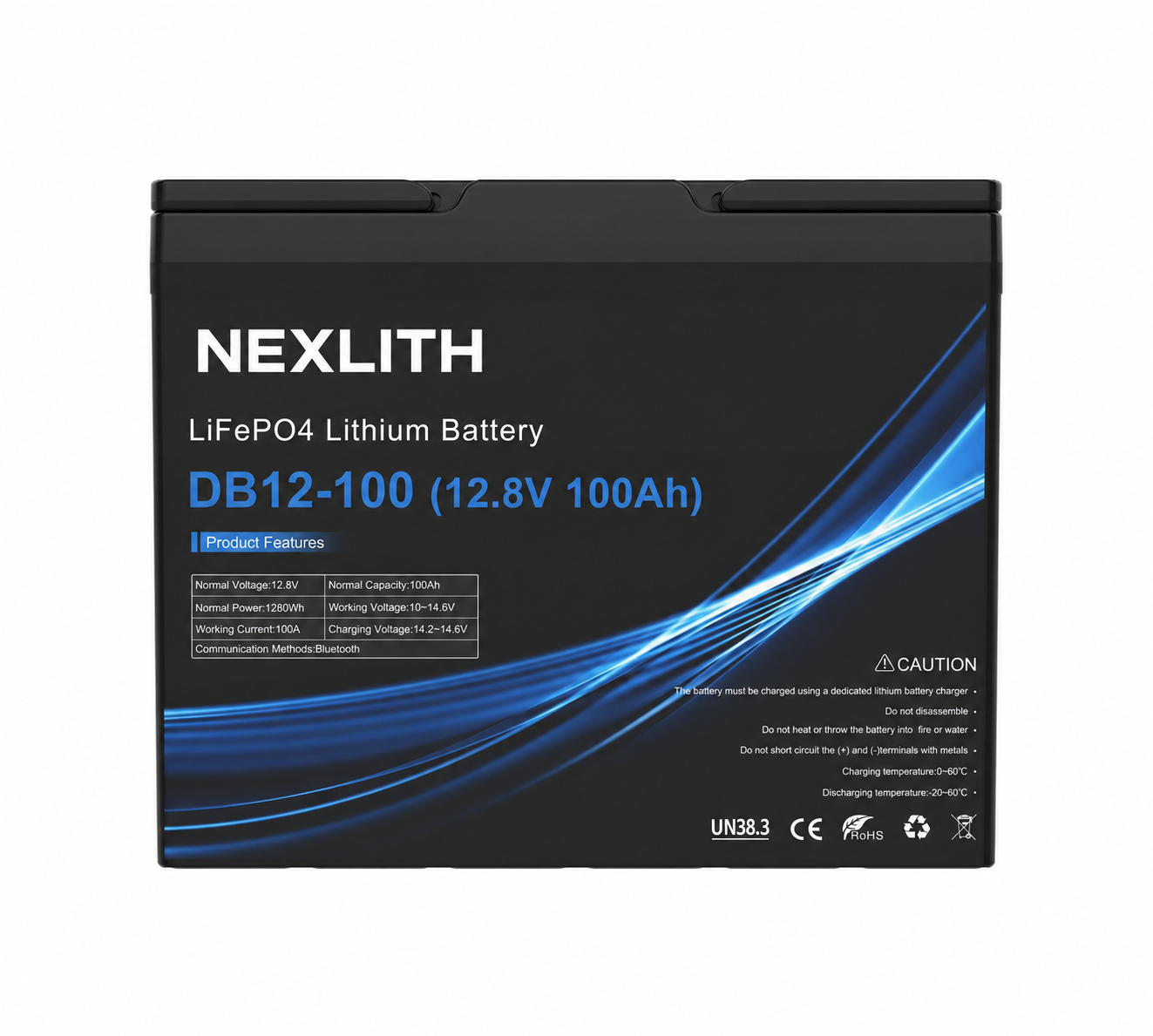 12V 100Ah LiFePO4 battery