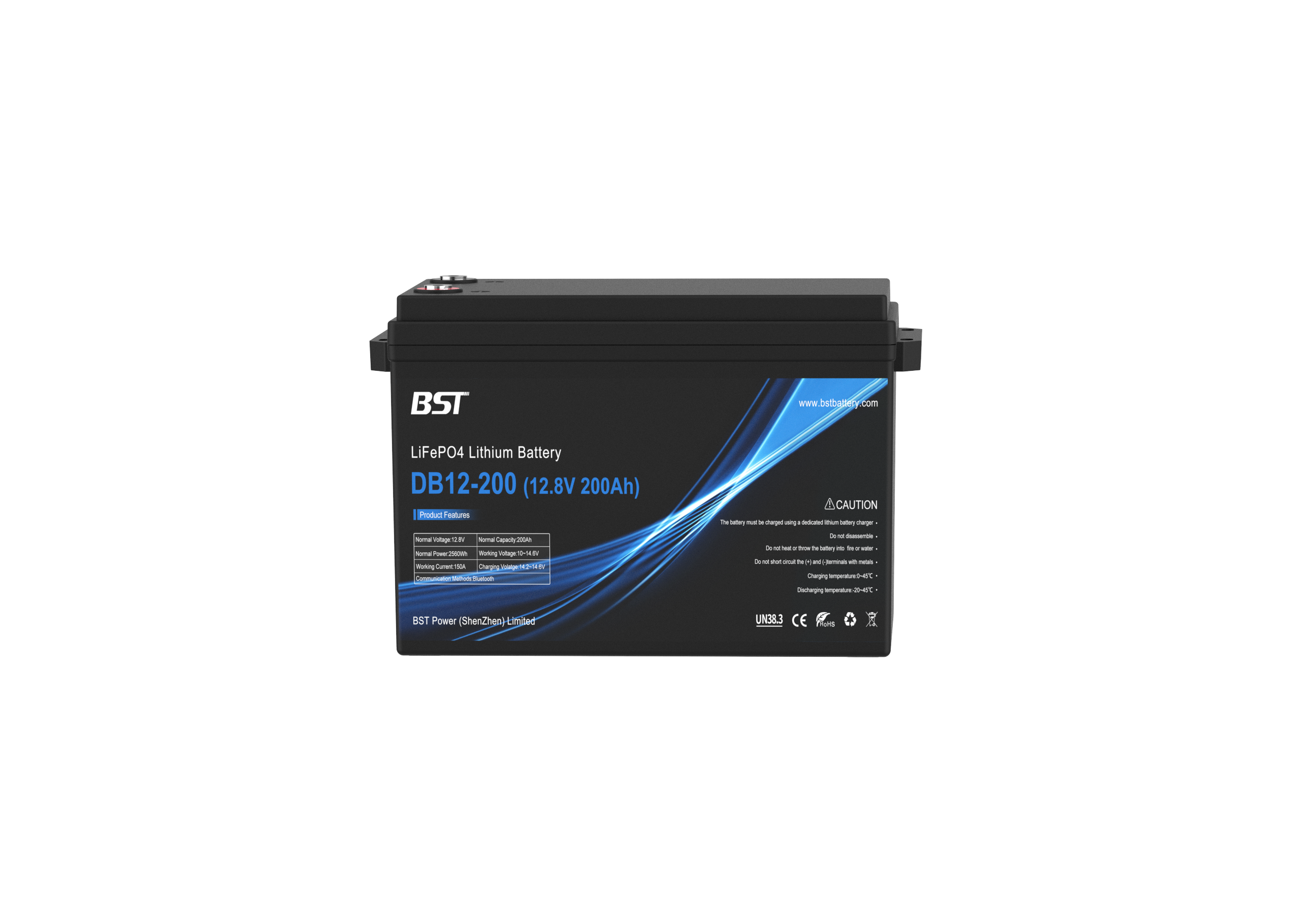 12V 200Ah LiFePO4 battery reference configuration