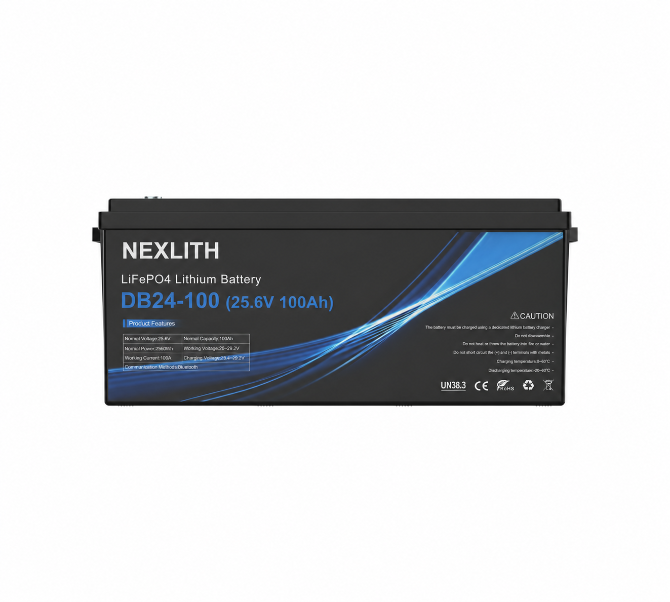 24V 100Ah LiFePO4 battery